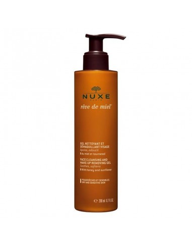 NUXE REVE DE MIEL CLEANSING GEL FOR FACE AND...