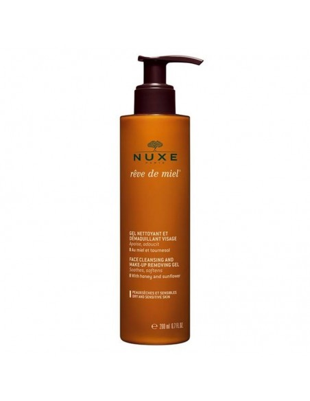 NUXE REVE DE MIEL CLEANSING GEL FOR FACE AND BODY 200 ML