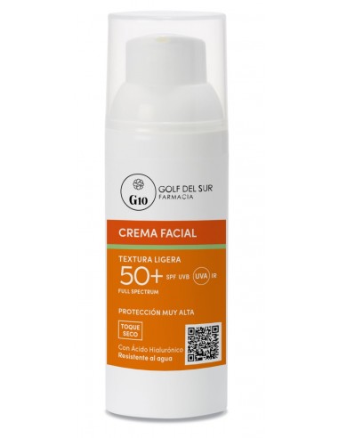 G10 SOLAR CREMA FACIAL SPF50+ TEX LIGERA