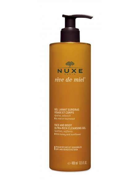 NUXE REVE DE MIEL GEL LIMPIADOR ROSTRO Y CUERPO 400ML
