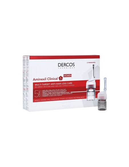 VICHY DERCOS AMINEXIL C5 XP MUJER 21AMP