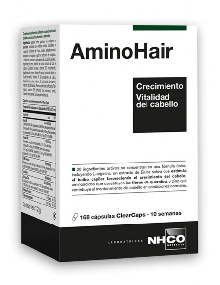 NHCO AMINOHAIR 168 CAPSULES