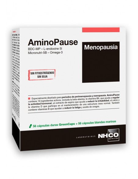 NHCO AMINOPAUSE 56 CAPSULAS DURAS + 56 CAPSULAS BLANDAS