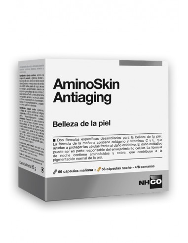 NHCO AMINOSKIN ANTIAGING 56 CAPSULAS MAÑANA +...
