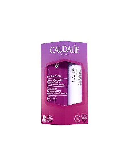 CAUDALIE THE DES VIGNES LIP HAND DUO