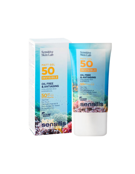 SENSILIS MATT GEL SPF 50 INVISIBLE 40 ML