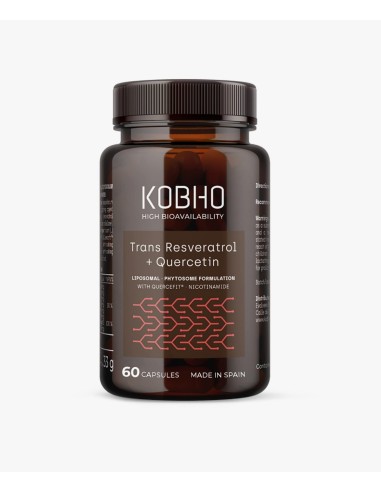 KOBHO TRANS RESVERATROL + QUERCETIN 60 CAPSULES