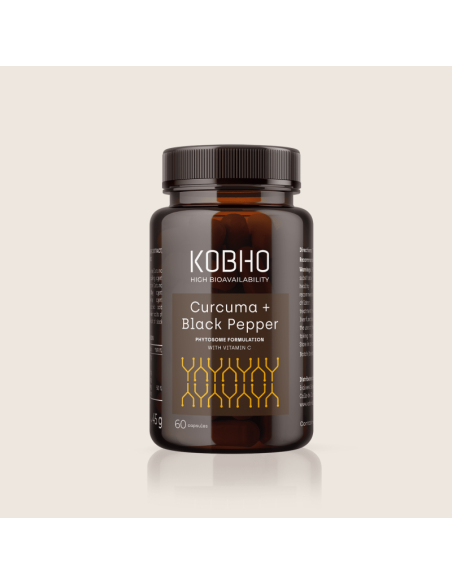 KOBHO CURCUMA + PIMIENTA NEGRA 60 CAPSULAS