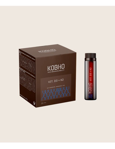 KOBHO VIT. D3 + K2 20 VIALS
