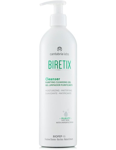 BIRETIX CLEANSER GEL LIMPIADOR PURIFICANTE 400 ML