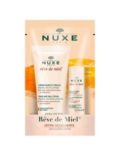NUXE REVE DE MIEL HAND CREAM + LIP STICK