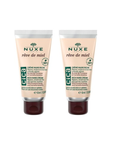 NUXE REVE DE MIEL CICA HAND CREAM DUO