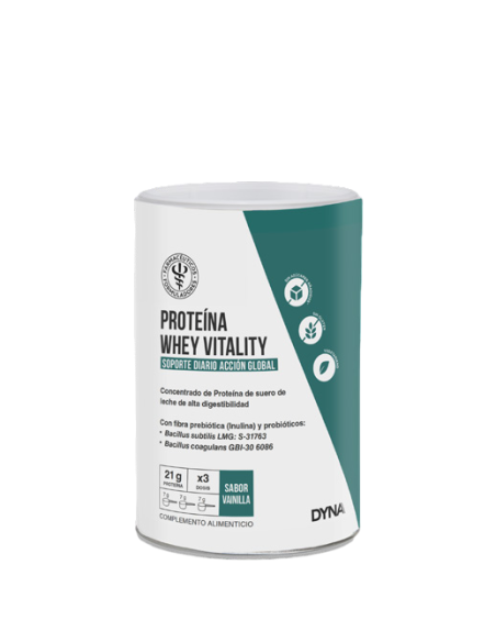 FF DYNA PROTEINA WHEY VITALITY 300G SABOR VAINILLA