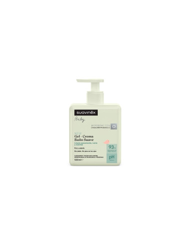SUAVINEX COSMÉTICA GEL CREMA BAÑO SUAVE 500ML