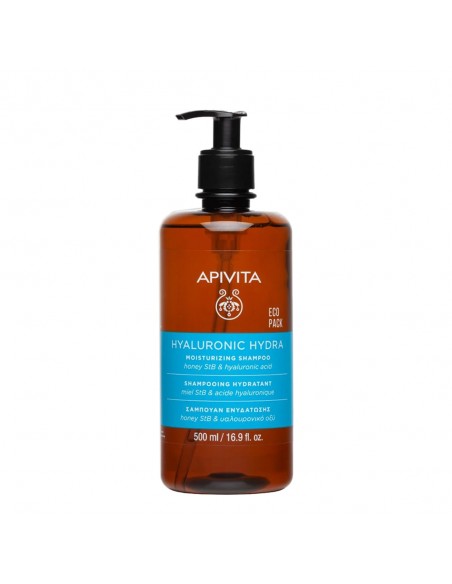 APIVITA CHAMPU HIDRATANTE HYALURONICO & MIEL 500ML