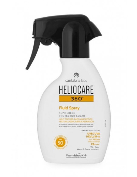 HELIOCARE 360º FLUID PROTECTOR SOLAR SPRAY SPF 50  250 ML