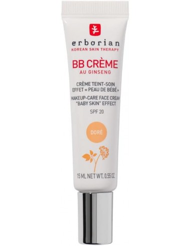 ERBORIAN BB CREAM CON GINSENG TONO DORÉ 15ML