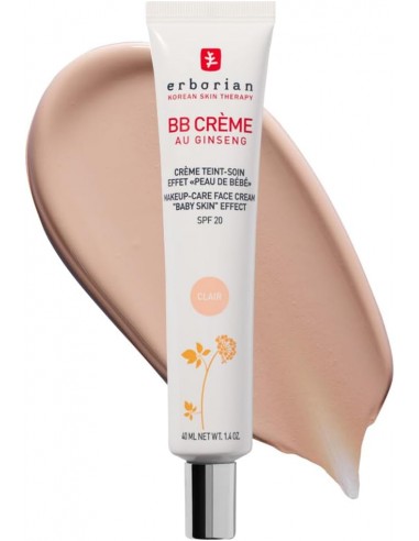 ERBORIAN BB CREAM CON GINSENG TONO CLAIR 40 ML