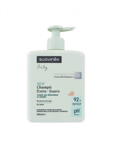 SUAVINEX BABY EXTRA-GENTLE SHAMPOO 500 ML