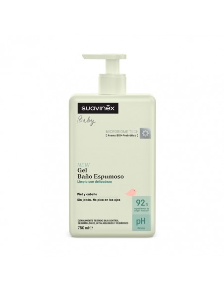 SUAVINEX COSM FOAMING GEL SHAMPOO 750ML