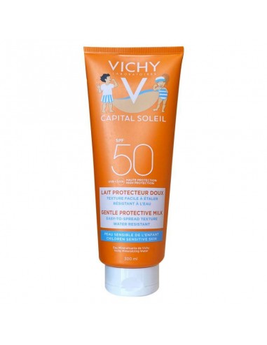 VICHY SOLAR F50+ NIÑOS LECHE 300ML