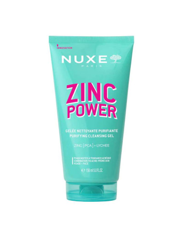 NUXE ZINC POWER PURIFYING CLEANSING GEL 150ML
