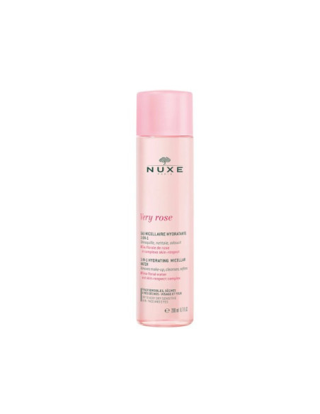 NUXE VERY ROSE MICELLAR WATER FOR DRY FACE MOISTURIZING 200ML