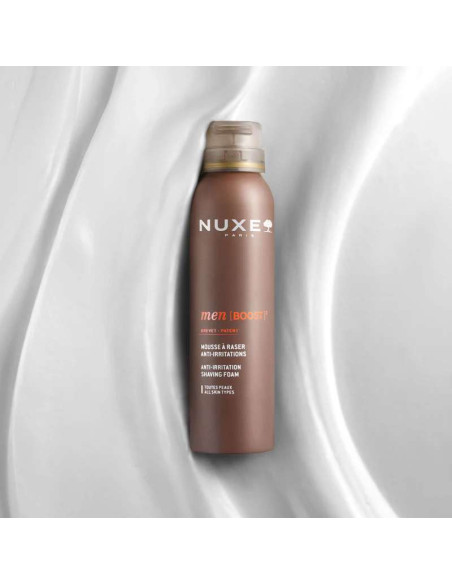 NUXE MEN BOOST ANTI-IRRITATION SHAVING FOAM 150ML