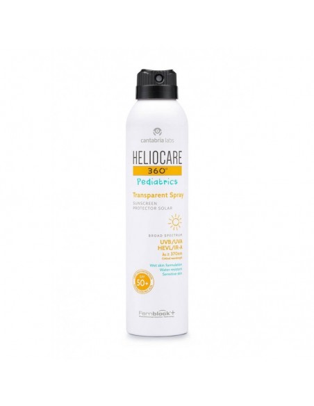 HELIOCARE 360º SPF50+ PEDIATRIC SPRAY TRANPARENTE 200ML