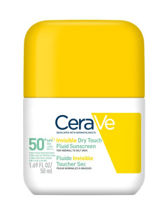 CERAVE SUN FLUIDO INVISIBLE OIL CONTROL SPF50+ 50ML