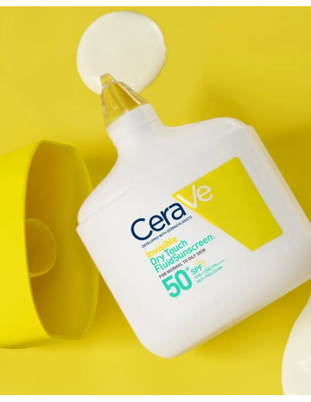 CERAVE SUN FLUIDO INVISIBLE OIL CONTROL SPF50+ 50ML