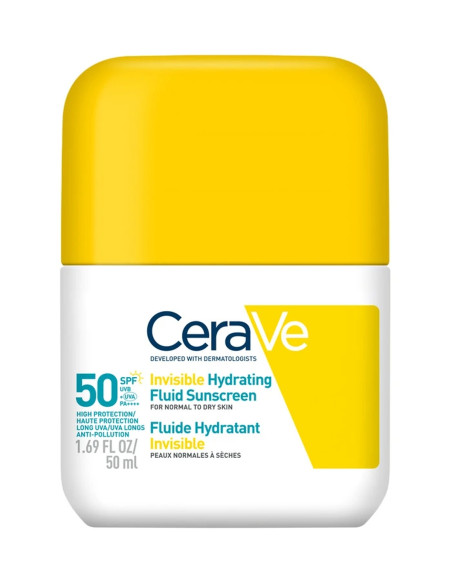 CERAVE FLUIDO INVISIBLE HIDRATANTE SPF50+ 50ML