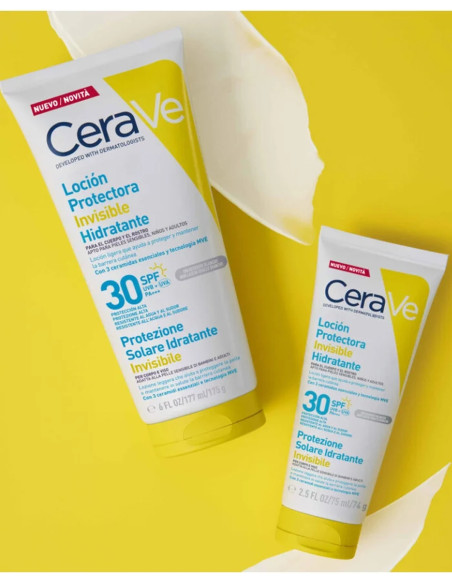 CERAVE SUN LOCION INVISIBLE  HIDRATRATANTE SPF30+ 75ML