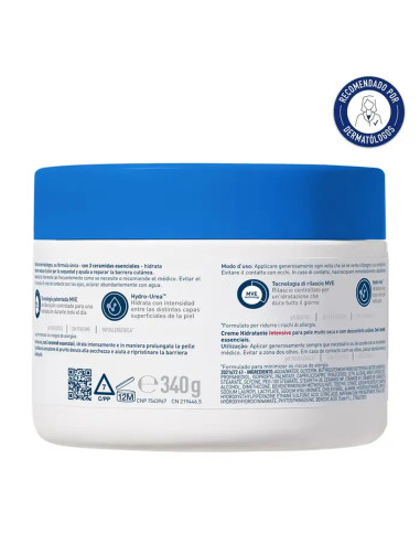 CERAVE CREMA HIDRATANTE INTENSIVA TARRO 340 G