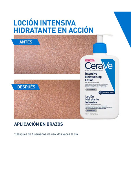 CERAVE LOCION DE HIDRATACION INTENSIVA 473 ML