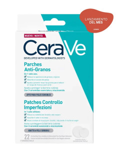 CERAVE PARCHES CONTROL IMPERFECCIONES 22 UNIDADES