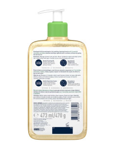 CERAVE LIMPIADOR ACEITE ESPUMOSO HIDRATANTE 473 ML 2