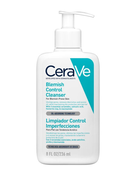 CERAVE LIMPIADOR CONTROL IMPERFECCIONES 473ML