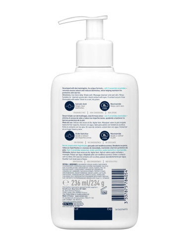 CERAVE LIMPIADOR CONTROL IMPERFECCIONES 473ML