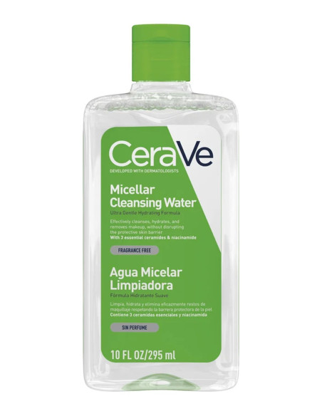 CERAVE AGUA MICELAR LIMPIADORA  295 ML