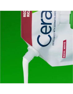 CERAVE REFILL LIMPIADORA HIDRATANTE  473 ML 2
