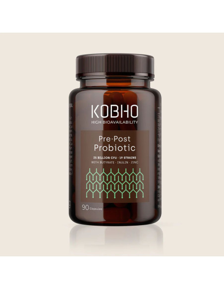 KOBHO PRE POST BIOTIC PROBIOTIC 90 CAPS