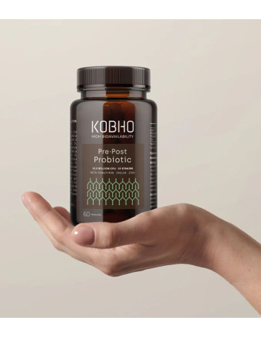 KOBHO PRE POST BIOTIC PROBIOTIC 90 CAPS
