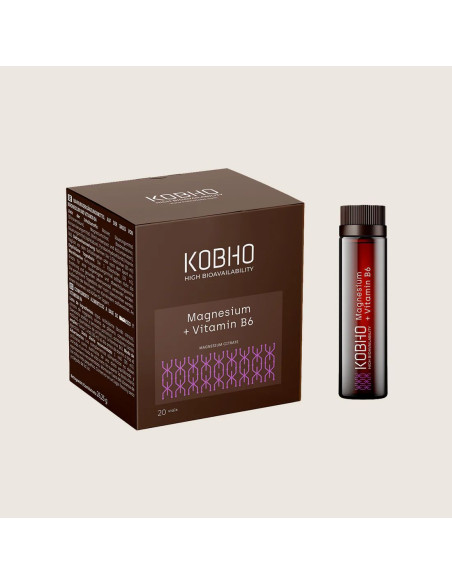 KOBHO MAGNESIO + VITAMINA B6 DUPLO