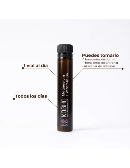 KOBHO MAGNESIO + VITAMINA B6 DUPLO
