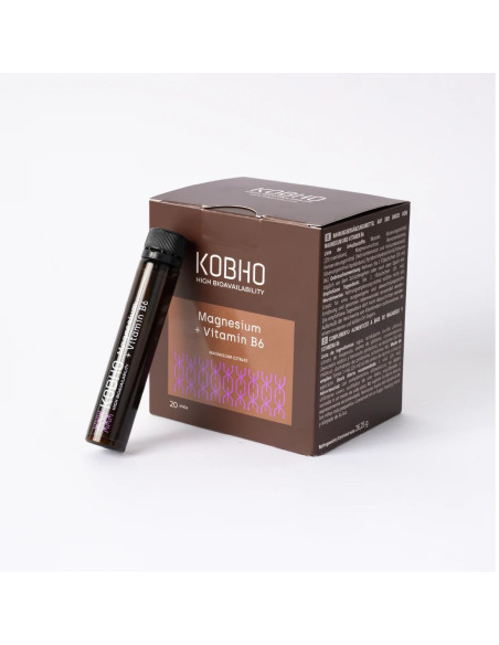 KOBHO MAGNESIO + VITAMINA B6 DUPLO