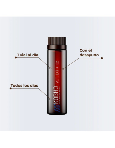 KOBHO VIT D3 K2 PACK 2 UDS