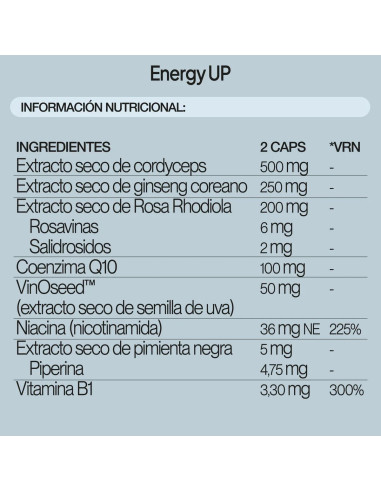 IVB ENERGY UP 60 CAP