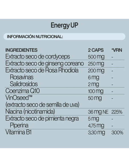 IVB ENERGY UP 60 CAP