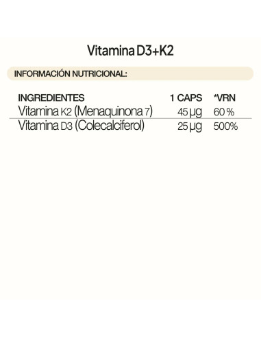 IVB VITAMINA D3+K2 90CAPS
